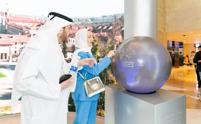 Interactive Globe Image