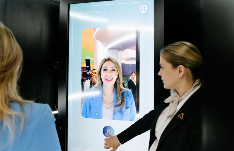 Holographic AI Image